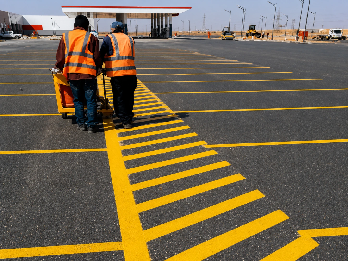 Road Marking and Layout