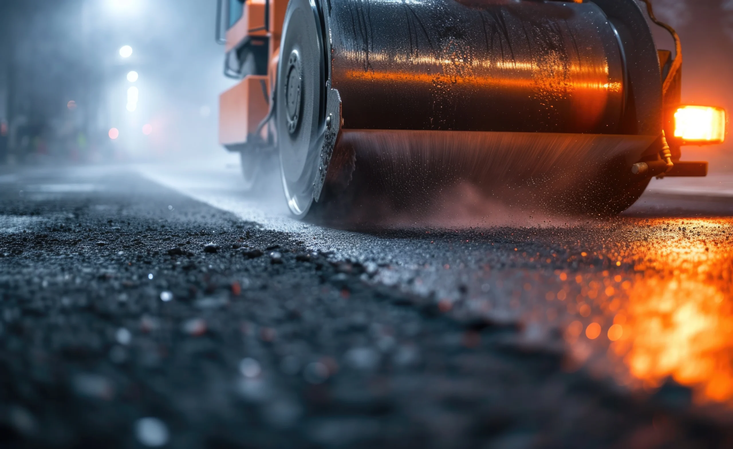 Asphalt paving